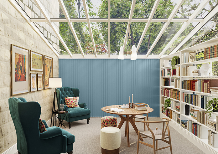 Orion (Blackout), Stone Blue - Vertical Blind - Image 9